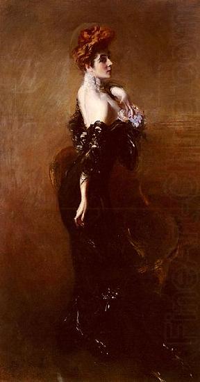 Giovanni Boldini Portrait Of Madame Pages In Evening Dress china oil painting image